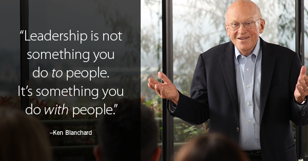 Leadership is not something you do to people