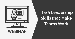 Webinar on the 4 Skills that make Teams Work