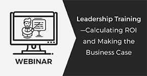 Webinar Leadership Training Calculating Roi